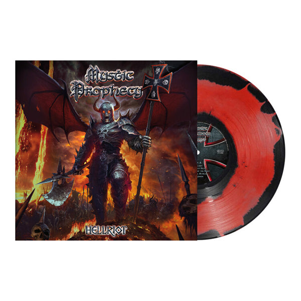 Mystic Prophecy - Hellriot (Black With Red Swirls Vinyl) - Power Metal - LP