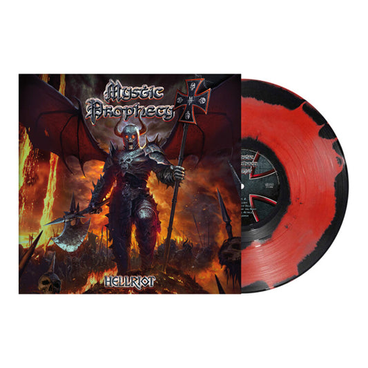 Mystic Prophecy - Hellriot (Black With Red Swirls Vinyl) - Power Metal - LP