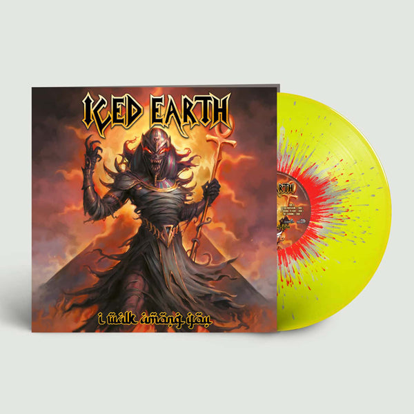 Iced Earth - I Walk Among You (Yellow/Red/Silver Vinyl) - Metal - LP