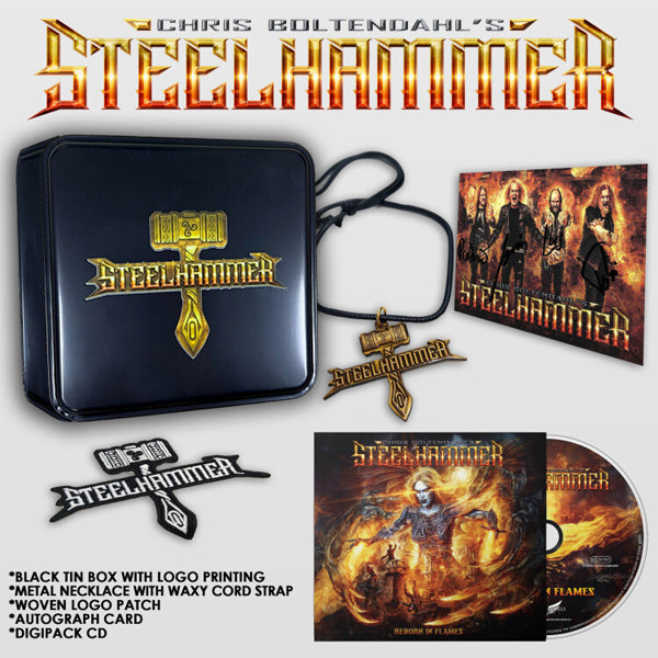 Chris Bohltendahl'S Steelhammer - Reborn In Flames (Boxset) - Metal - CDB