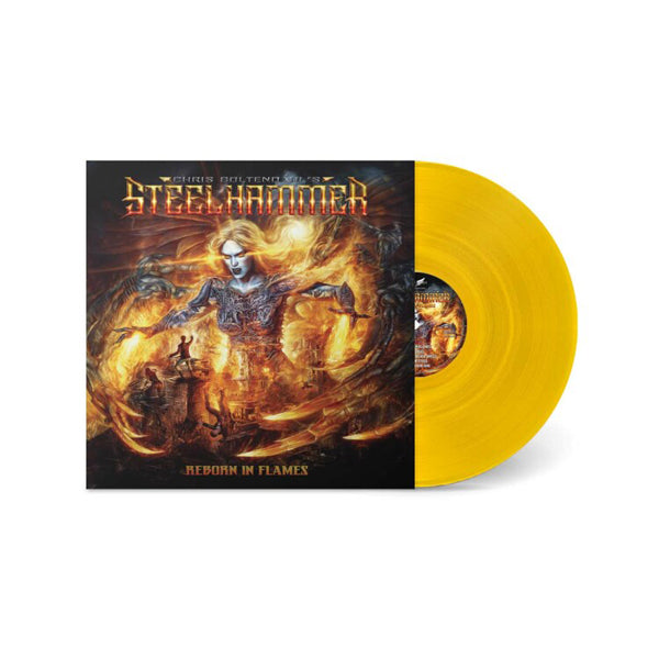Chris Bohltendahl'S Steelhammer - Reborn In Flames (Sun Yellow Vinyl) - Metal - LP