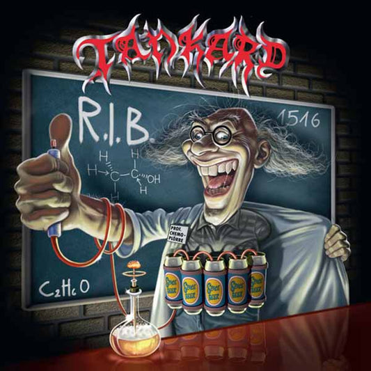 Tankard - R.I.B. (Red/White/Black Splatter Vinyl) (2Lp) - Thrash Metal - LP