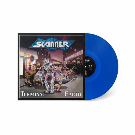 Scanner - Terminal Earth (Blue Transparent Vinyl) - Metal - LP