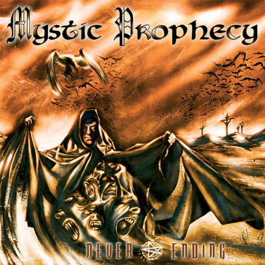 Mystic Prophecy - Never Ending (Transparent Orange Vinyl) - Power Metal - LP