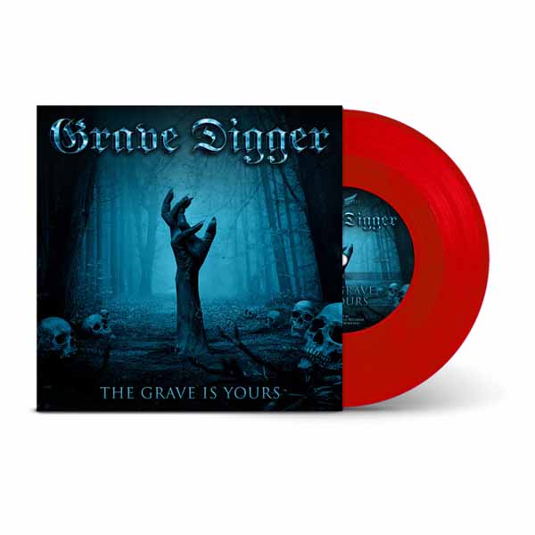 Grave Digger - The Grave Is Yours (Transparent Red 7") - Metal - 7