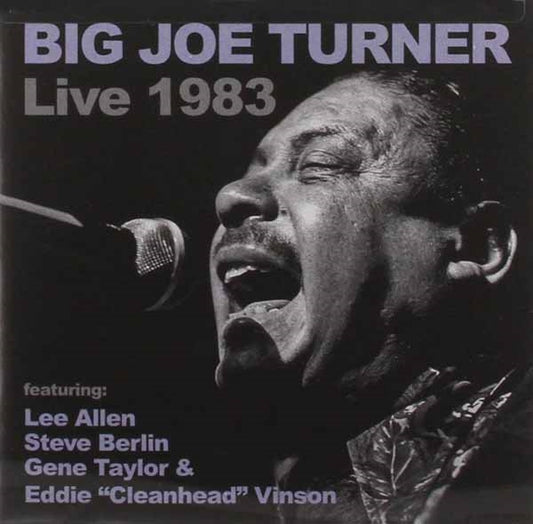 Big Joe Turner - Big Joe Turner Live 1983 - Blues - CD