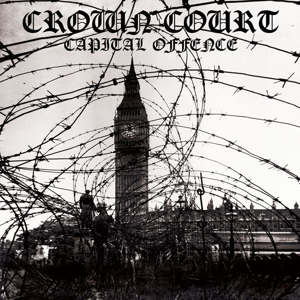 Crown Court - Capital Offence (Silver/White Swirl Vinyl) - Punk - LP
