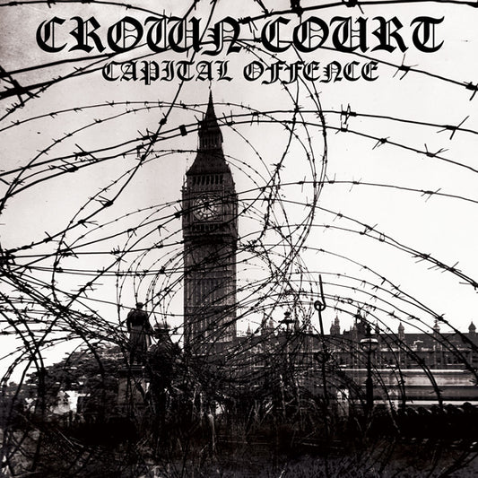 Crown Court - Capital Offence (Silver/White Swirl Vinyl) - Punk - LP