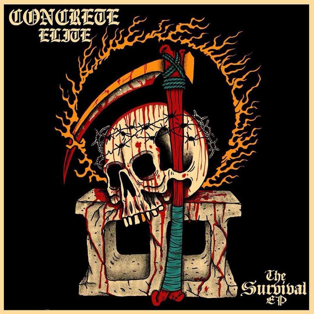 Concrete Elite - The Survival Ep - Punk - LP