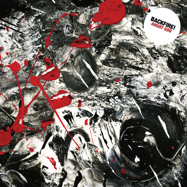 Backfire! - Angry God (Clear With Red/Black Splatter Vinyl) - Hardcore - LP