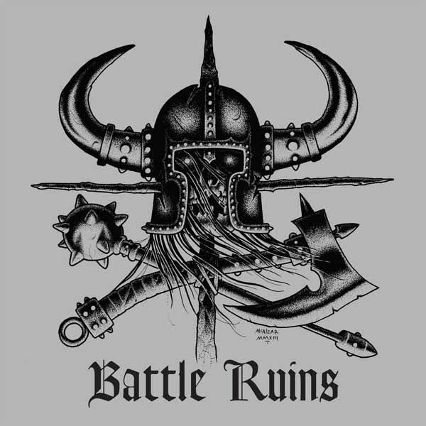 Battle Ruins - Battle Ruins (Silver/Black Swirl Vinyl) - Punk - LP