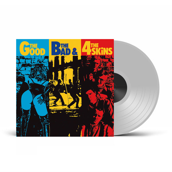 4 Skins - The Good,The Bad And The Ugly (Phd Exclusive Clear Vinyl) - Punk - LP
