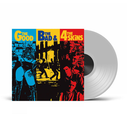 4 Skins - The Good,The Bad And The Ugly (Phd Exclusive Clear Vinyl) - Punk - LP