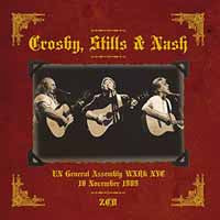 Crosby, Stills & Nash - United Nations General Assembly Hall, New York, November 18, 1989 - Country/Folk - DCD