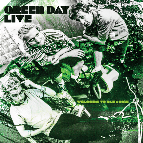 Green Day - Welcome To Paradise (Dbl 180G Green Vinyl W' Etching) - Punk - DLP