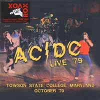 Ac/Dc - Live '79 - Towson State College, Maryland October '79 - Rock - CD