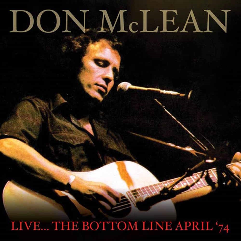 Don Mclean - The Bottom Line April '74 - Country/Folk - CD