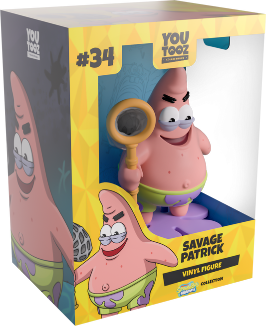 Savage Patrick - SpongeBob SquarePants - Youtooz