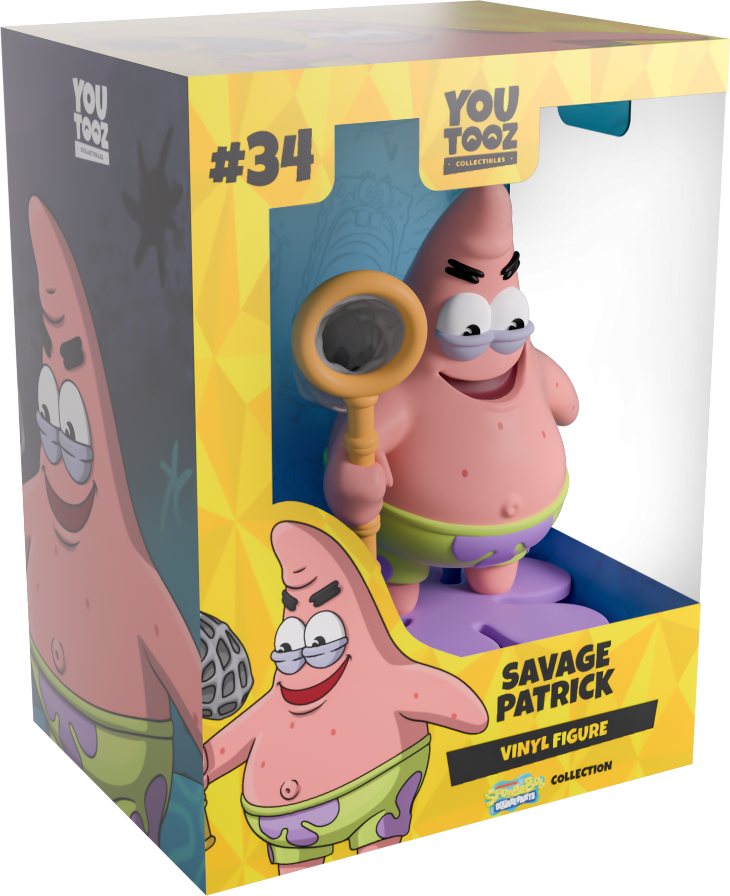 Savage Patrick - SpongeBob SquarePants - Youtooz