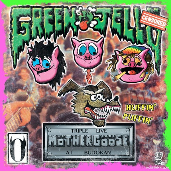 Green Jelly - Triple Live Mother Goose At Budokan - Rock - LP