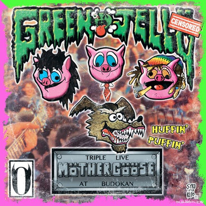 Green Jelly - Triple Live Mother Goose At Budokan - Rock - Music Vinyl LP