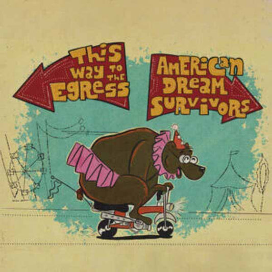 This Way To The Egress & American Dream Survivors - This Way To The Egress / American Dream Survivors Split Lp - Punk - LP