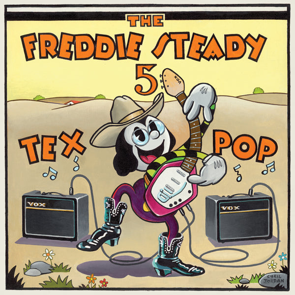 Freddie Steady 5, The - Tex Pop (Original Recordings From 2007 W/ Bonus Tracks) - Rock - CD