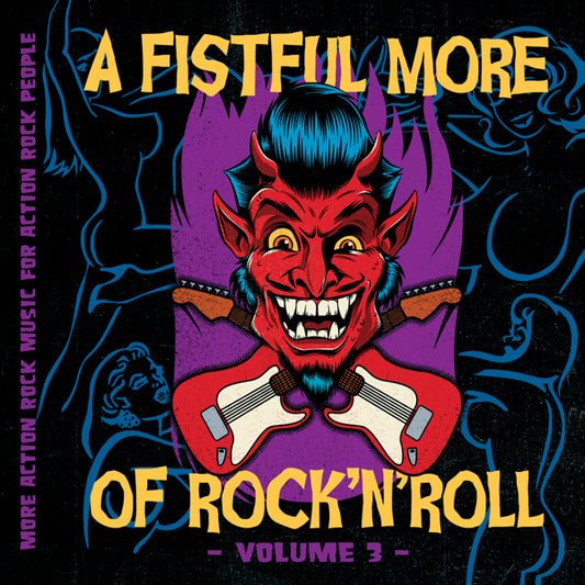 Various Artists - A Fistful More Of Rock & Roll, Vol. 3 (2Lp) - Punk - DLP