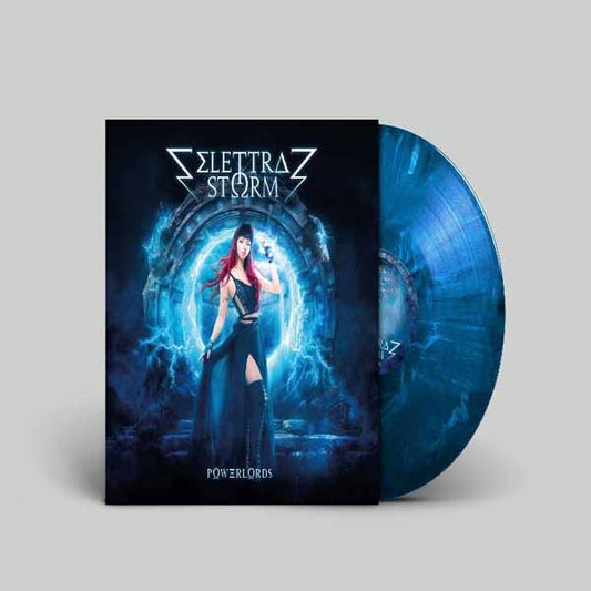 Elettra Storm - Powerlords (Marbled Blue Vinyl) - Power Metal - LP