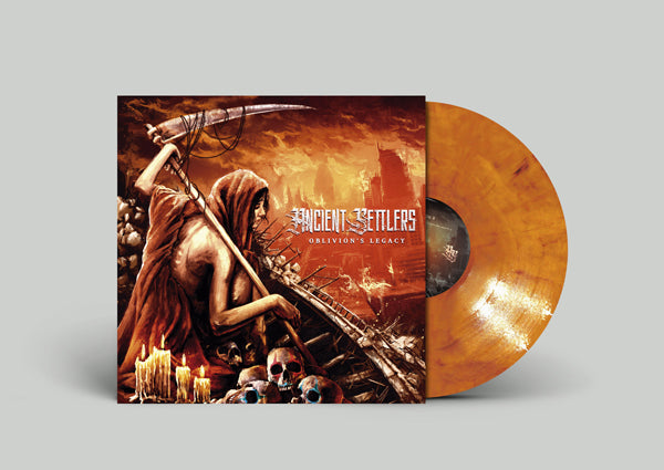 Ancient Settlers - Oblivion'S Legacy (Orange Marble Vinyl) - Death Metal - LP