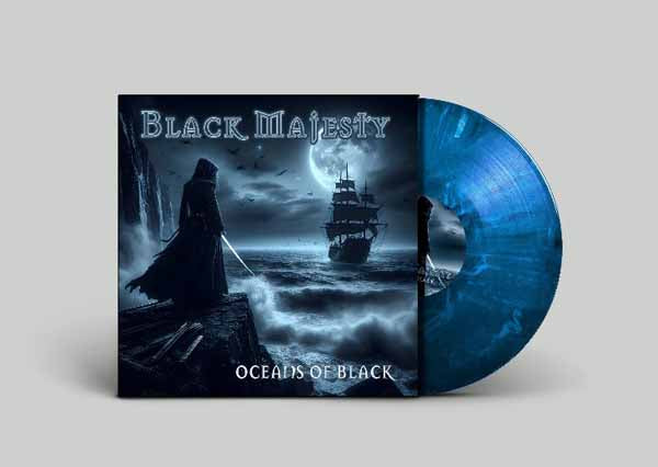 Black Majesty - Oceans Of Black (Marbled Blue Vinyl) - Power Metal - LP
