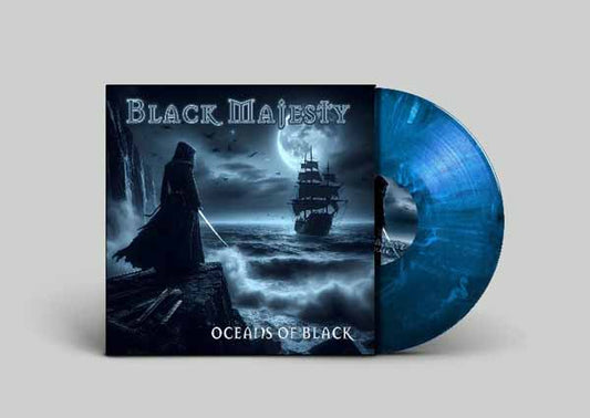 Black Majesty - Oceans Of Black (Marbled Blue Vinyl) - Power Metal - LP