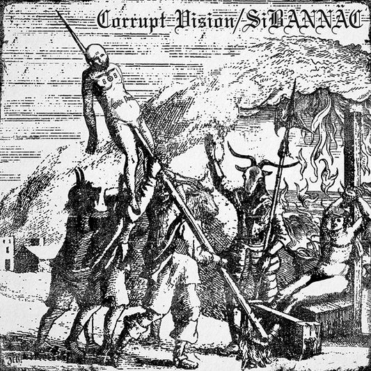 Corrupt Vision & Sibannac - Split 12 Inch - Punk - LP