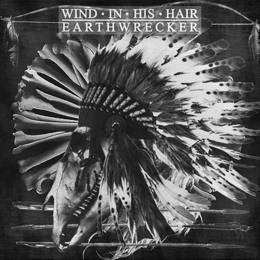 Wind In His Hair - Earthwrecker- White Splatter Vinyl - Metal - LP