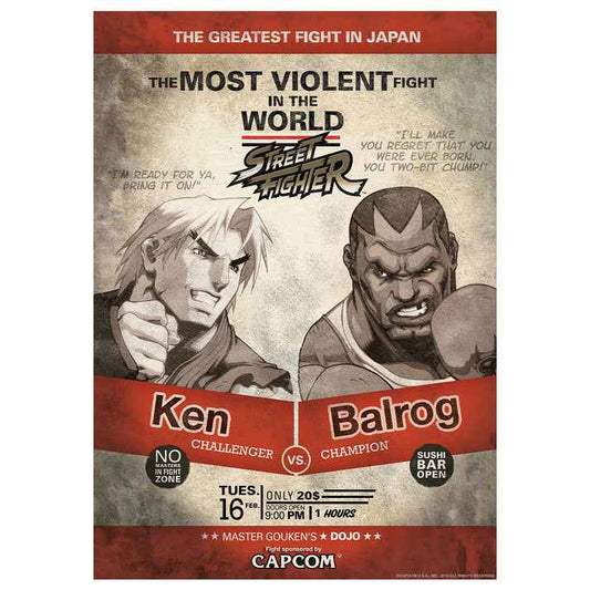 Street Fighter Limited Edition Art Print