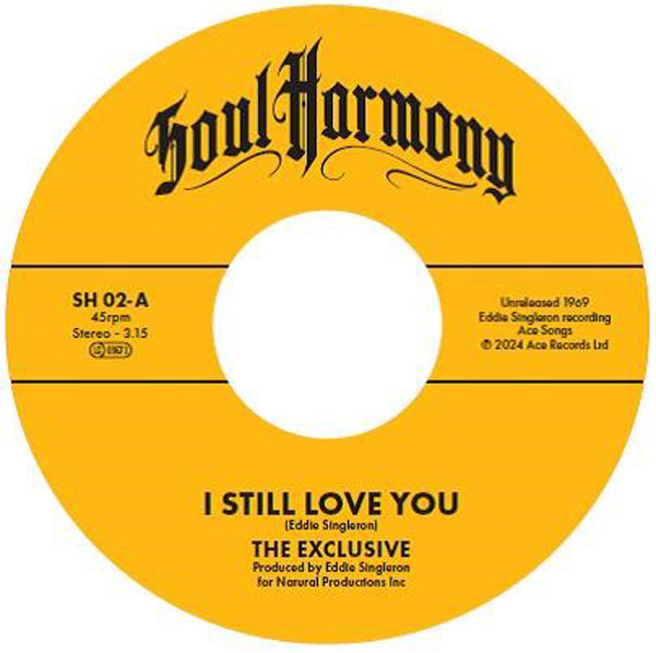 Exclusive, The/The D C Blossoms - I Still Love You / This Is Your Last Chance - Soul/Funk - 7