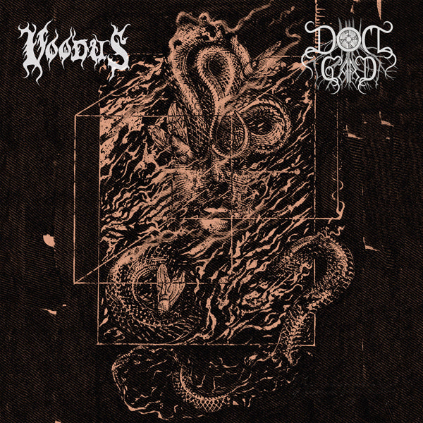 Voodus / Domgård - Ginnungagap / Ljungeld Över Människan (2Cd) - Black Metal - DCD