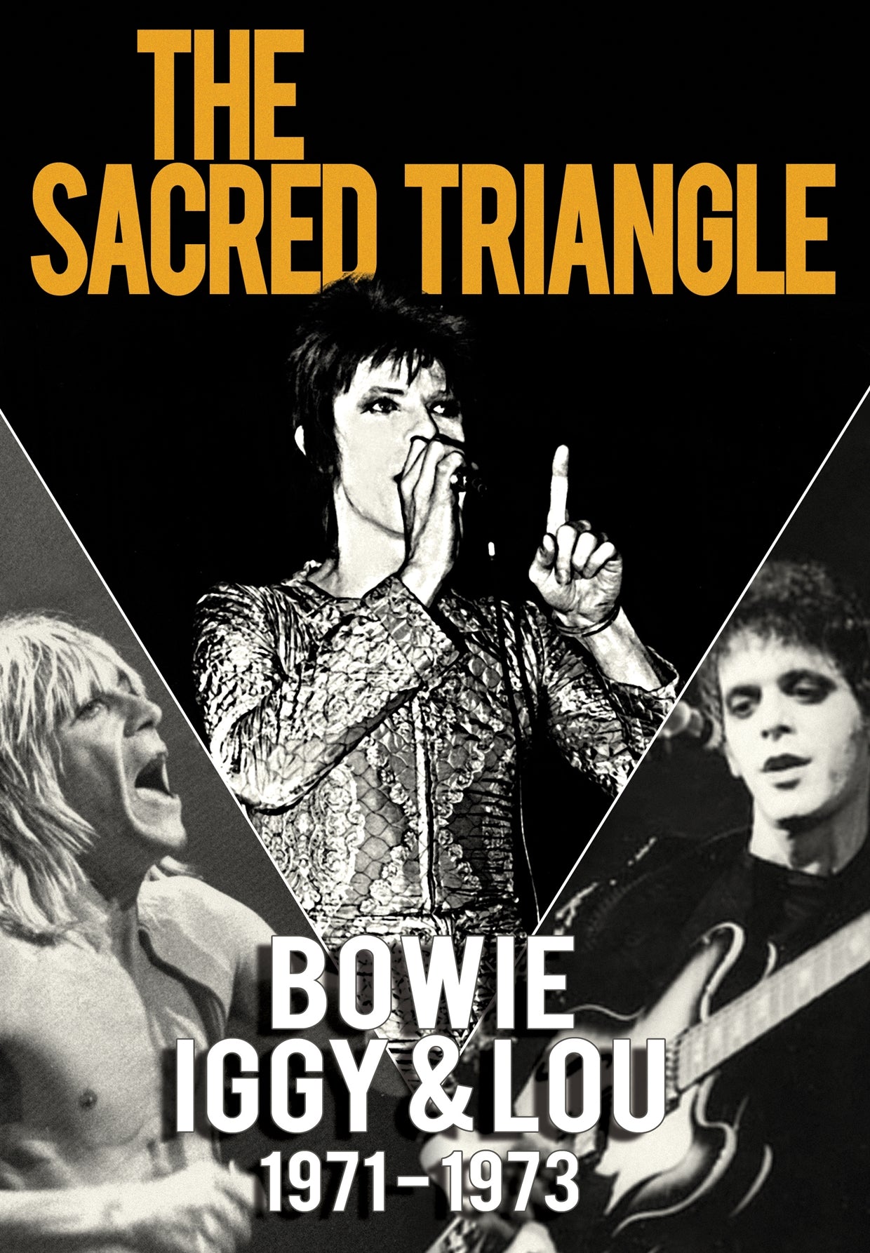 David Bowie, Iggy Pop & Lou Reed - The Sacred Triangle - Bowie, Iggy & Lou 1971 - 1973 - Rock/Pop - DVD