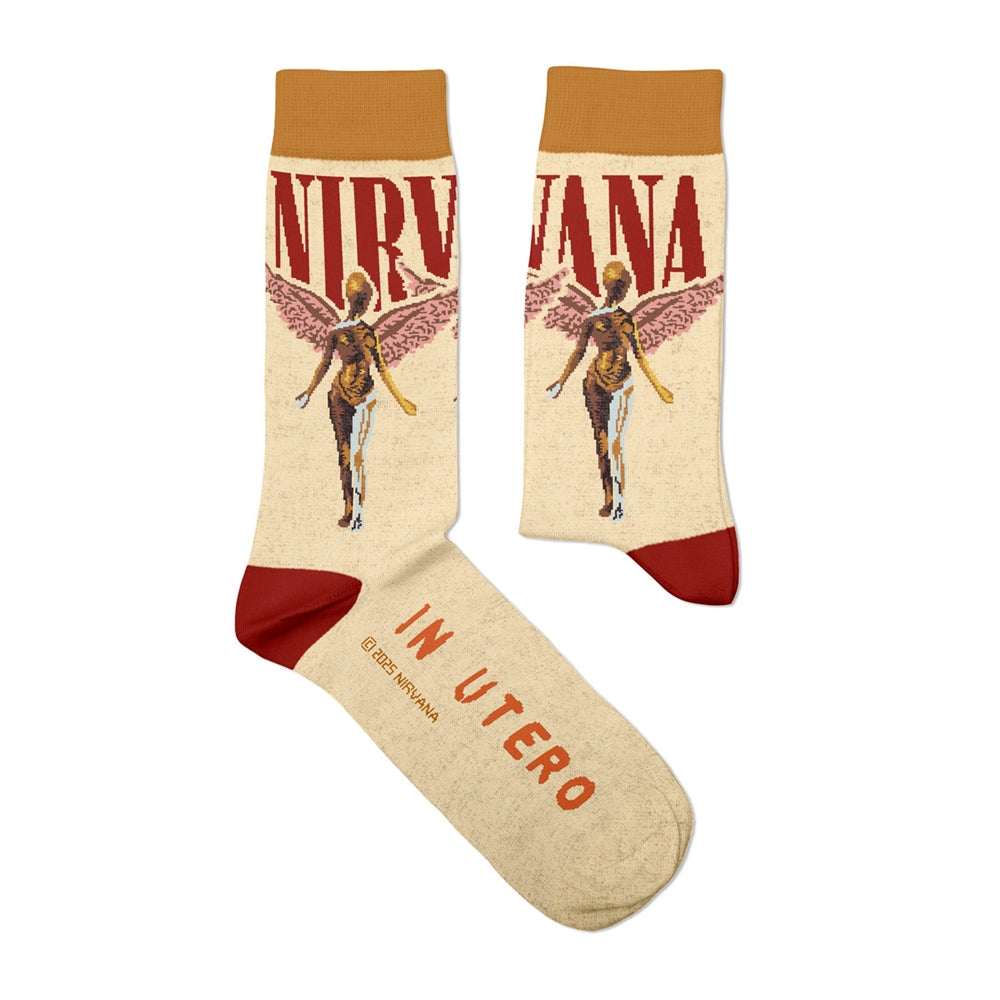 Nirvana - In Utero (Eu 41-46/Uk 7½-11½/Us 8-12) - Music - SOCK