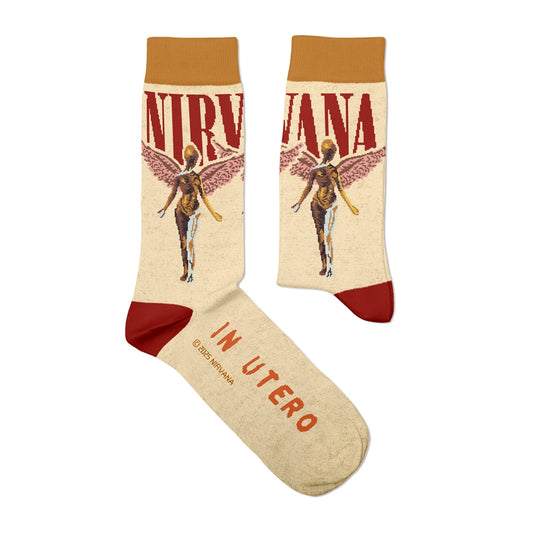 Nirvana - In Utero (Eu 41-46/Uk 7½-11½/Us 8-12) - Music - SOCK