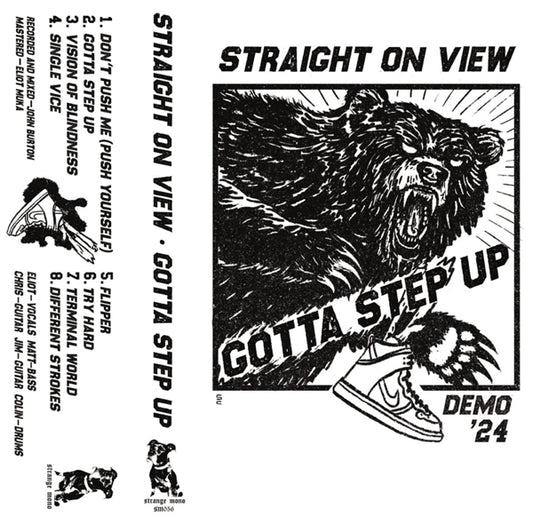 Straight On View - Gotta Step Up (Demo '24) - Punk - MC