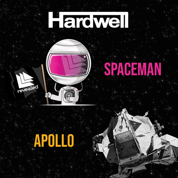 Hardwell - Apollo / Spaceman (Magenta Vinyl) - Electronic - 7