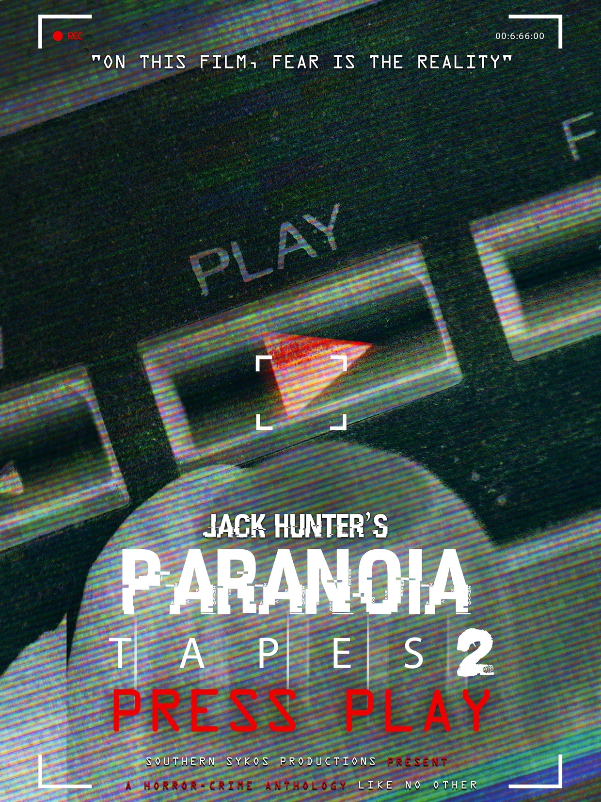 Feature Film - Jack Hunter'S Paranoia Tapes 2: Press Play - Film/TV/Character - DVD