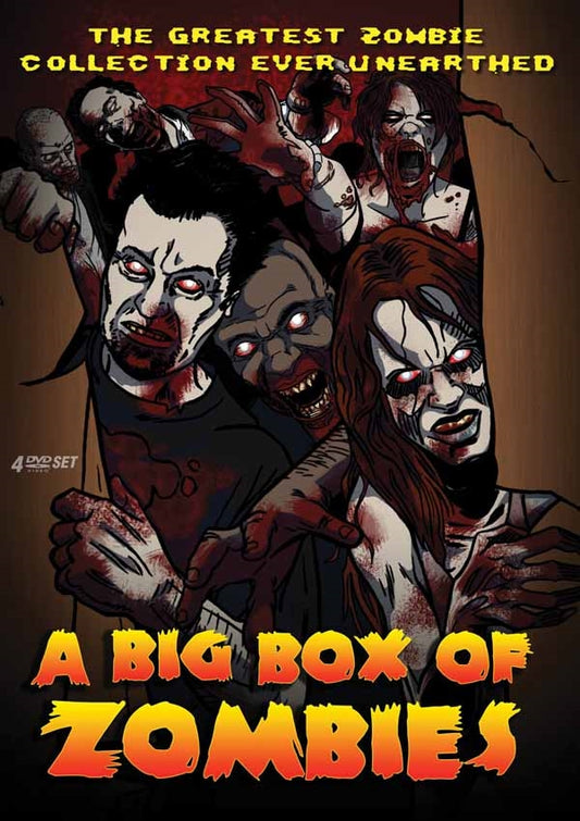 Feature Film - Big Box Of Zombies (4Dvd) - Film/TV/Character - DVD