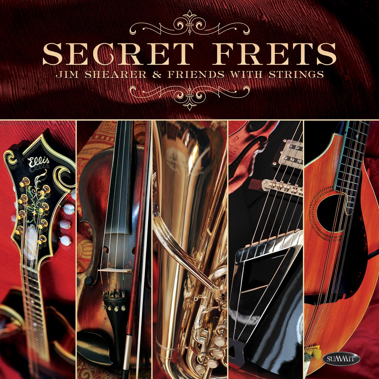 Jim Shearer - Secret Frets: Jim Shearer & Friends With Strings - Jazz - CD
