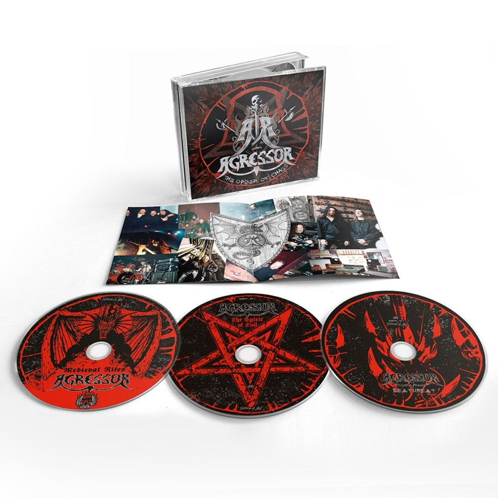 Agressor - The Order Of Chaos - Death Metal - 3CD