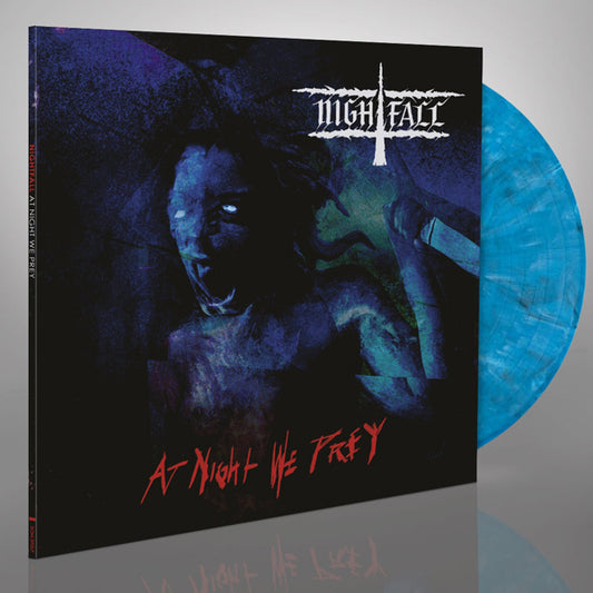 Nightfall - At Night We Prey (Blue Vinyl) - Gothic Metal/Rock - LP