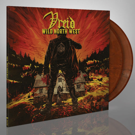 Vreid - Wild North West (Orange/Blk Marble Vinyl) - Black Metal - DLP