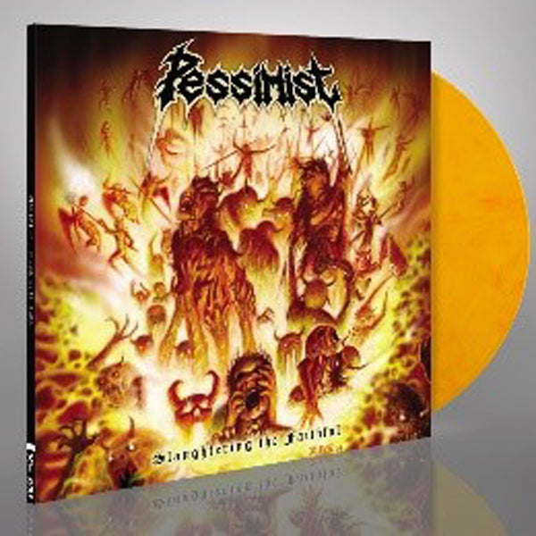 Pessimist - Slaughtering The Faithful (Yellow Flame Vinyl) - Death Metal - LP