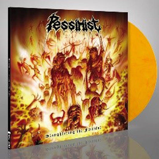Pessimist - Slaughtering The Faithful (Yellow Flame Vinyl) - Death Metal - LP